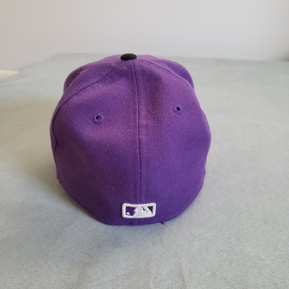 7 1/8 Rockies Baseball Hat - Picture 2 of 5